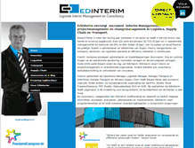 Tablet Screenshot of edinterim.nl
